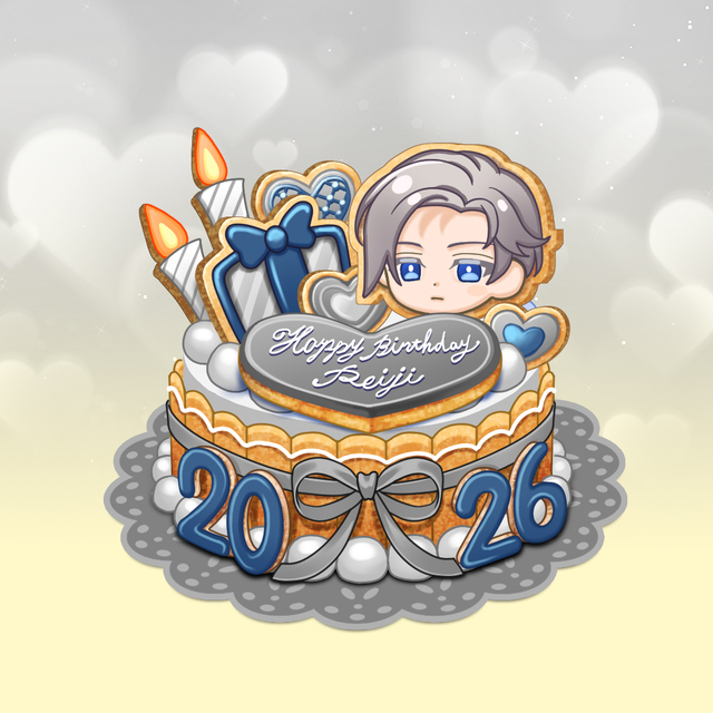 澪嗣推し♥バースデーケーキ2026