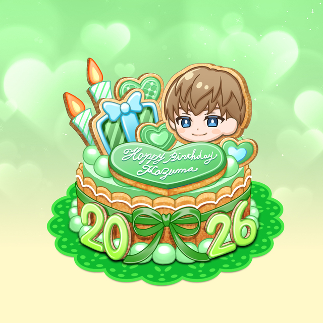 和真推し♥バースデーケーキ2026