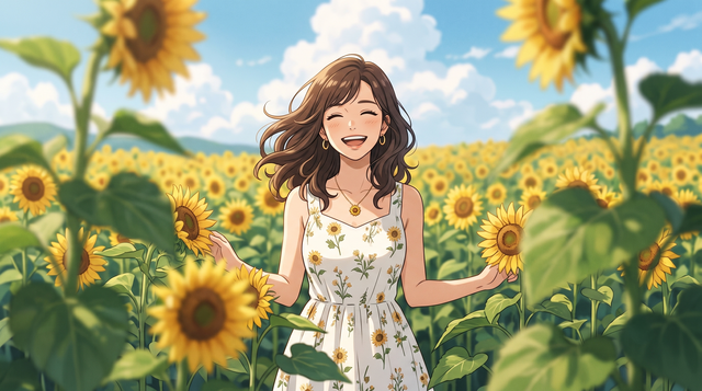 向日葵畑