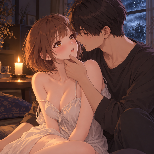 停電の夜のふたり
